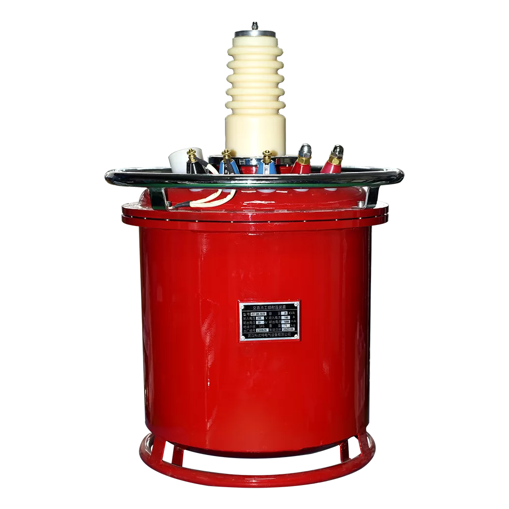 ZC-501B Gas-insulated test transformer3