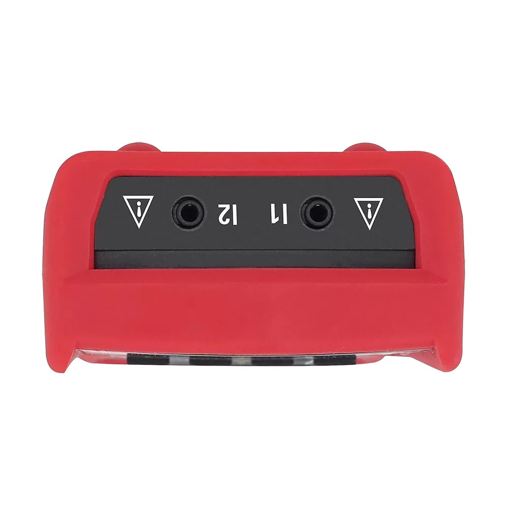 ZC-610A Double Clamp Digital Phase Voltmeter Host Top View