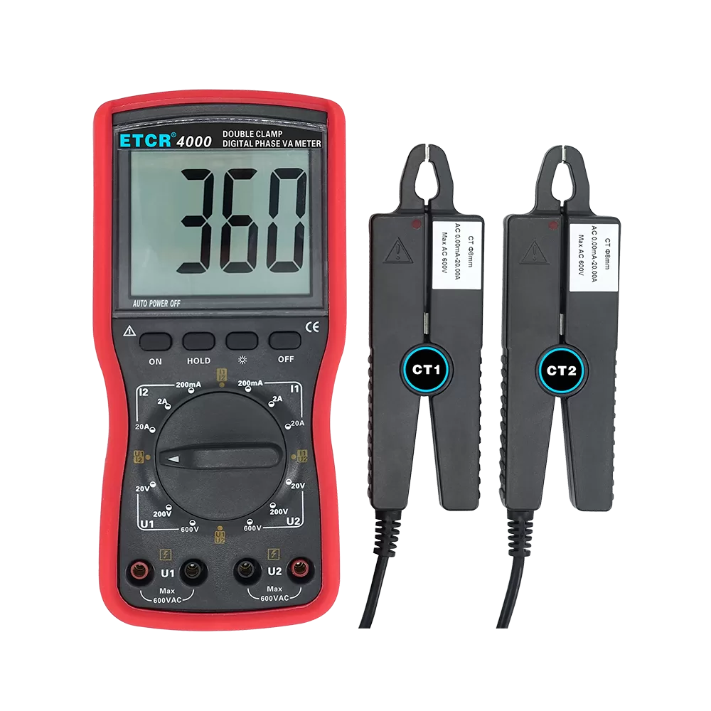 ZC-610A Double Clamp Digital Phase Voltmeter
