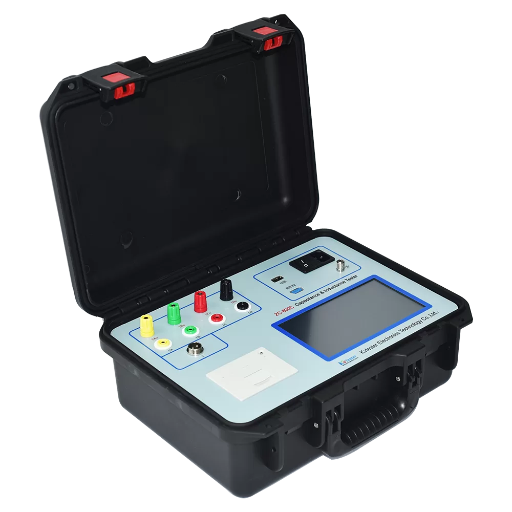 Capacitance and inductance tester detail 1
