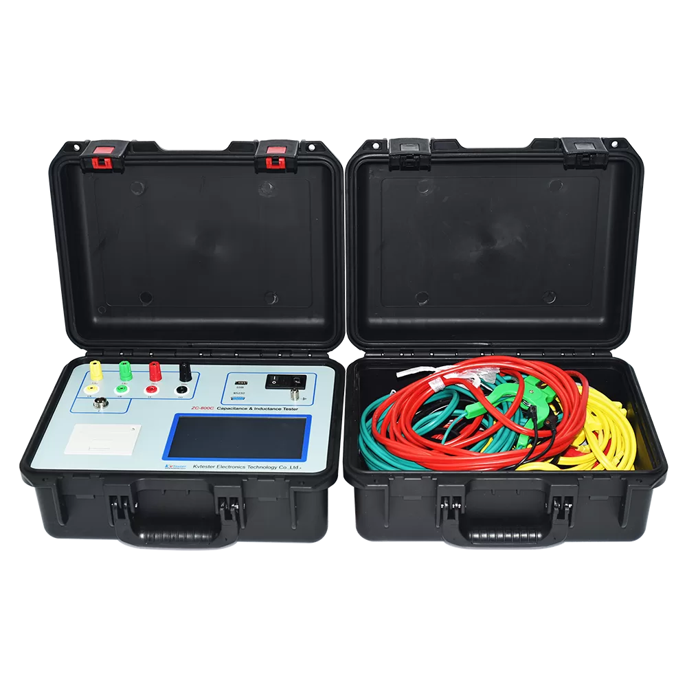 Capacitance and inductance tester detail 4