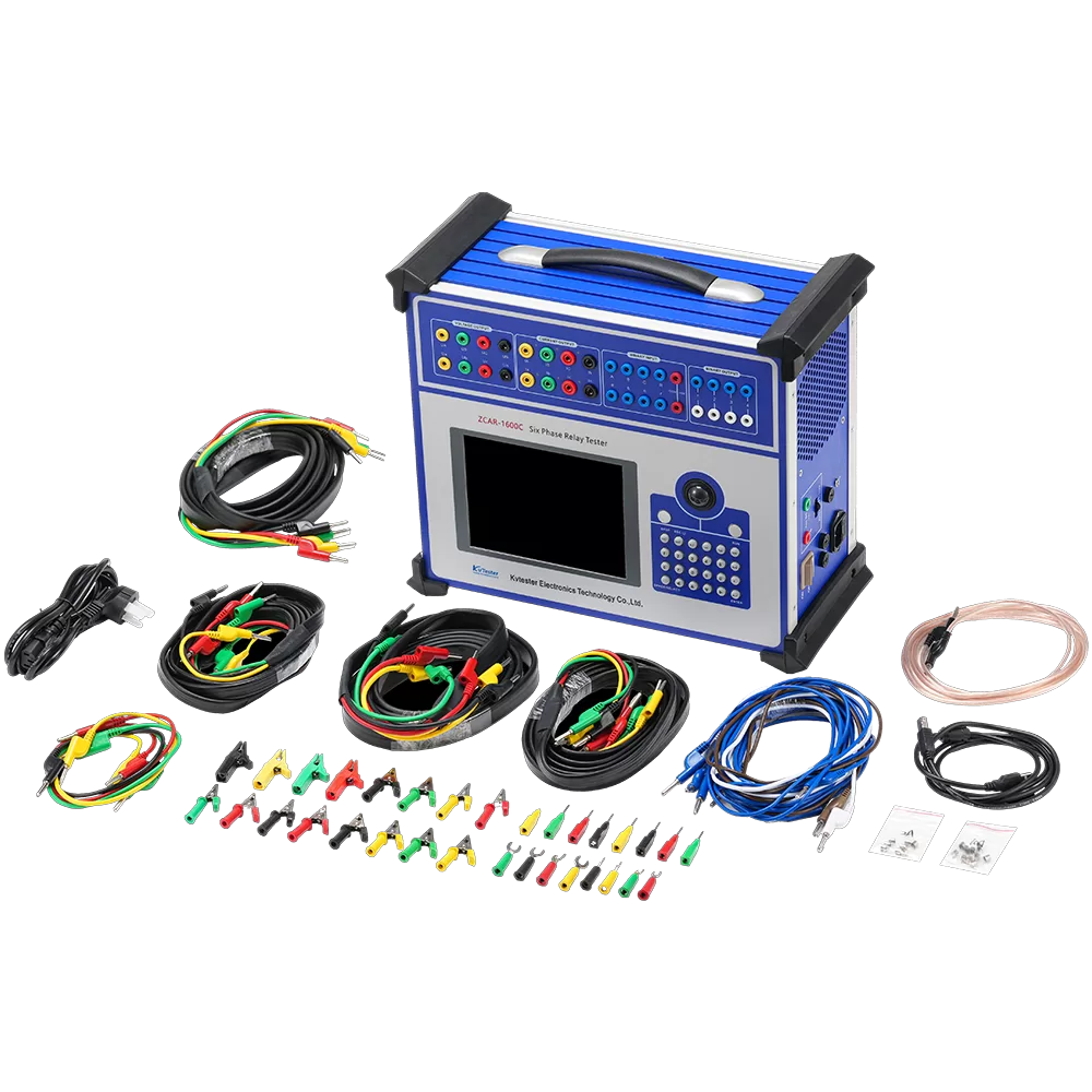 ZCAR-1600C Relay Protection Tester System Accessory Diagram