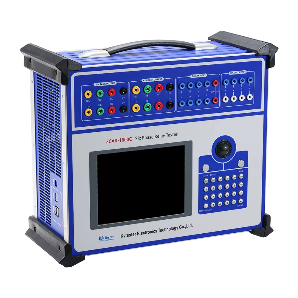 ZCAR-1600C Relay Protection Tester System Left View