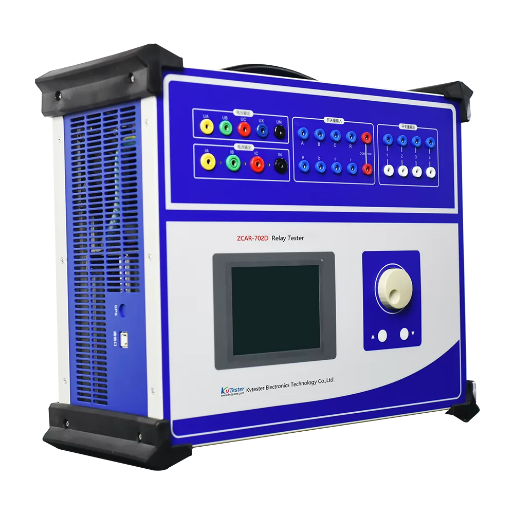 Relay protection tester detail 1
