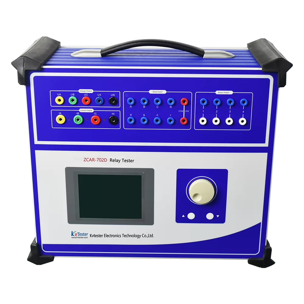 Relay protection tester detail 2