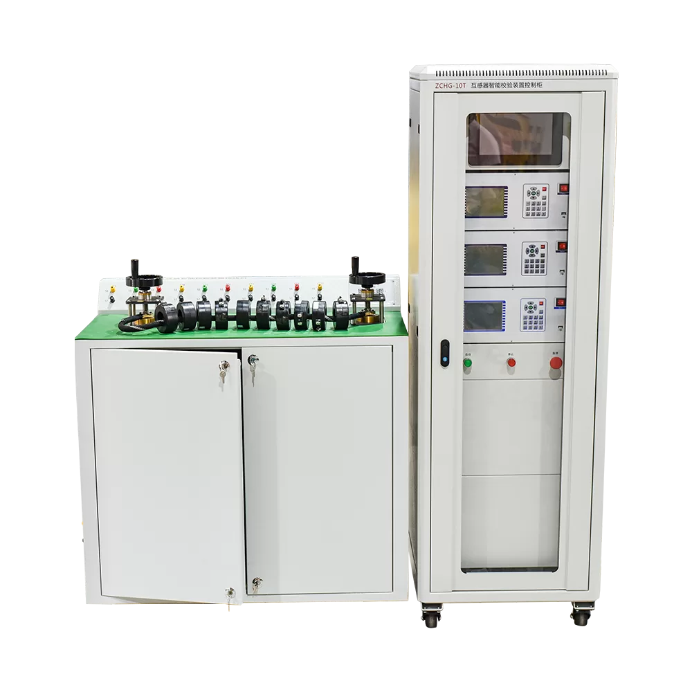 Fully automatic current transformer calibration device detail 1