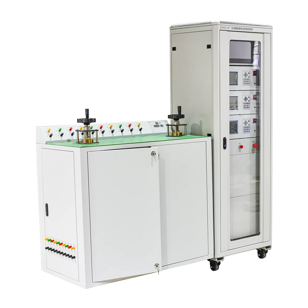 Fully automatic current transformer calibration device detail 2