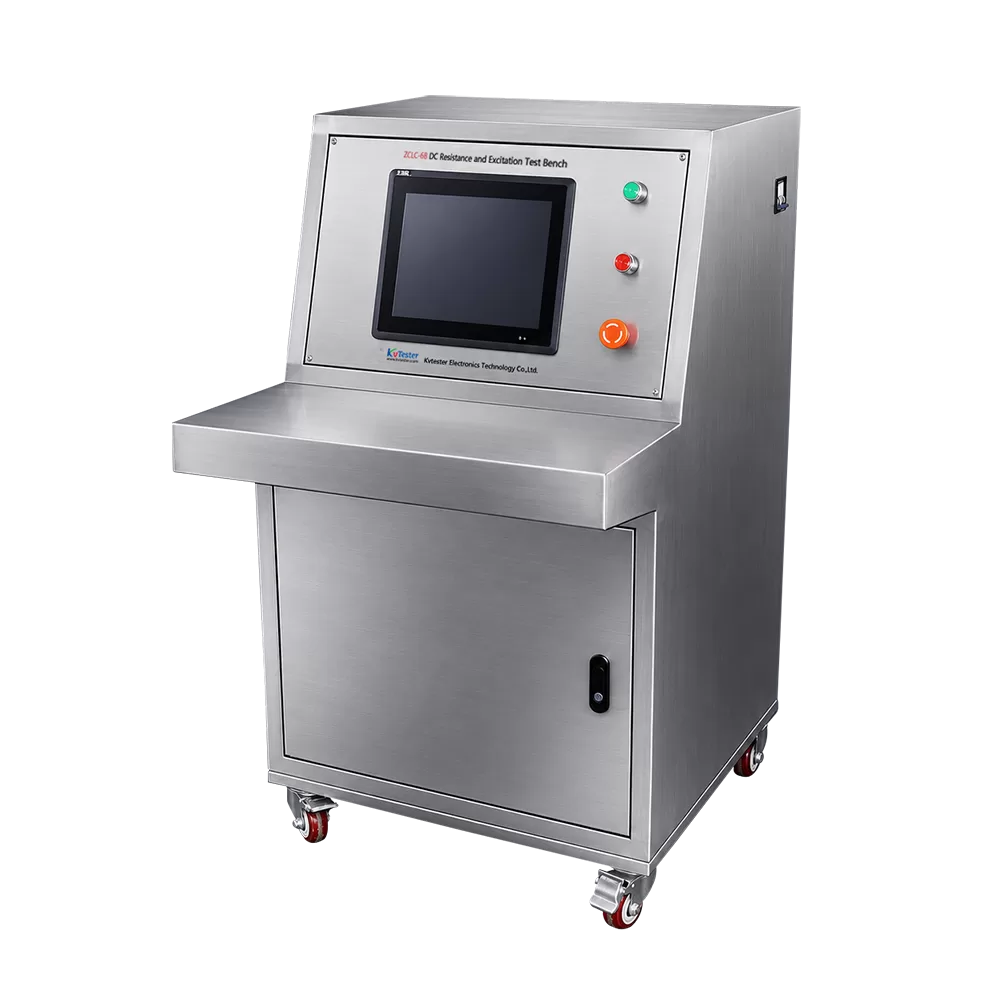 ZCLC-6B DC Resistance and Excitation Test Bench Right View
