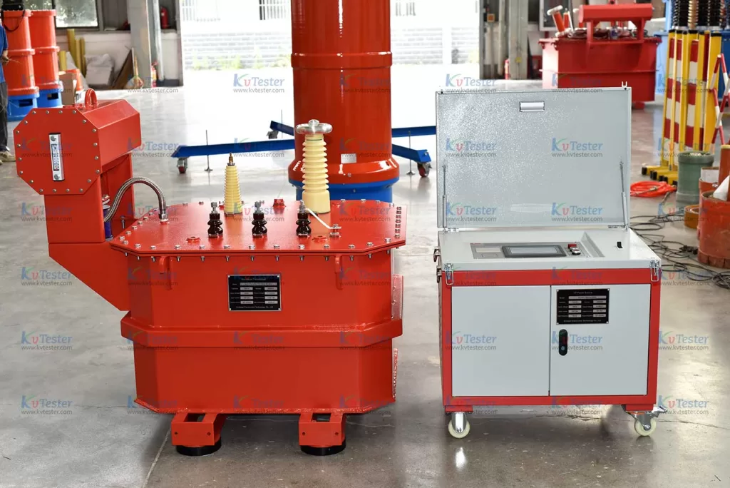 Variable Frequency Series Resonant Test System 2
