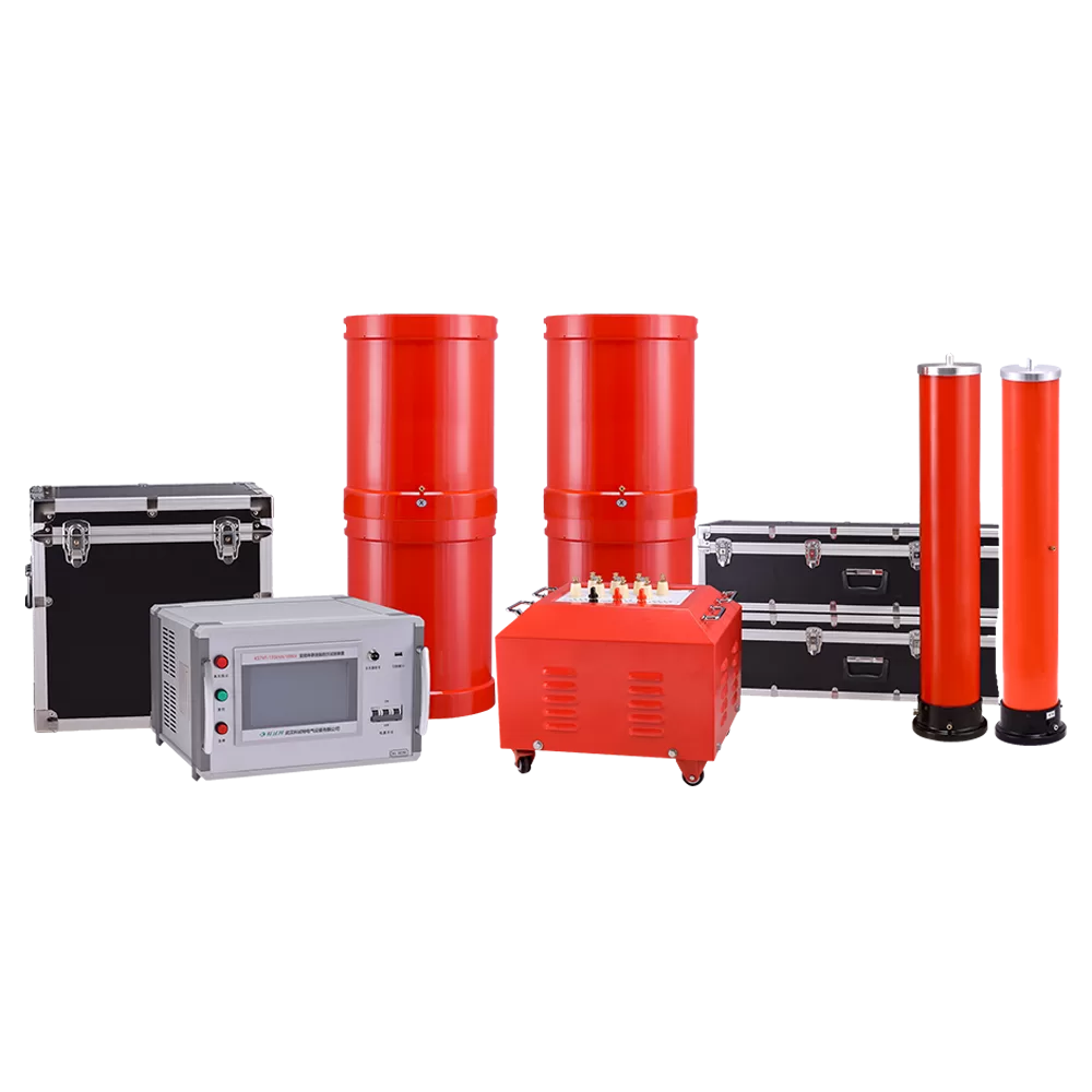 Frequency conversion series resonance withstand voltage test device detail 1