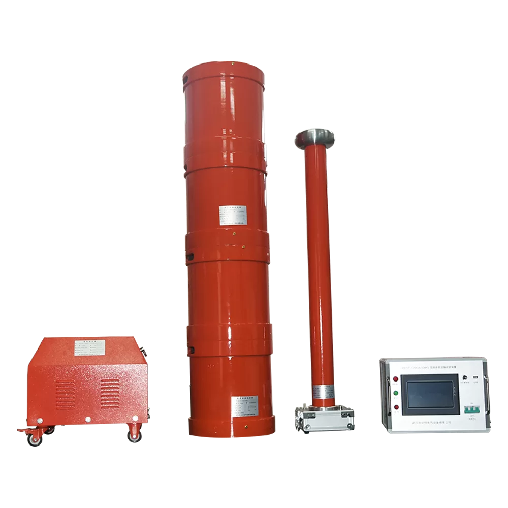 Frequency conversion series resonance withstand voltage test device detail 2