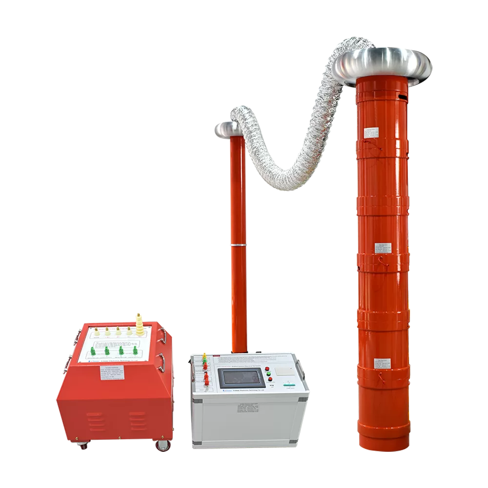 Frequency conversion series resonance withstand voltage test device detail 1