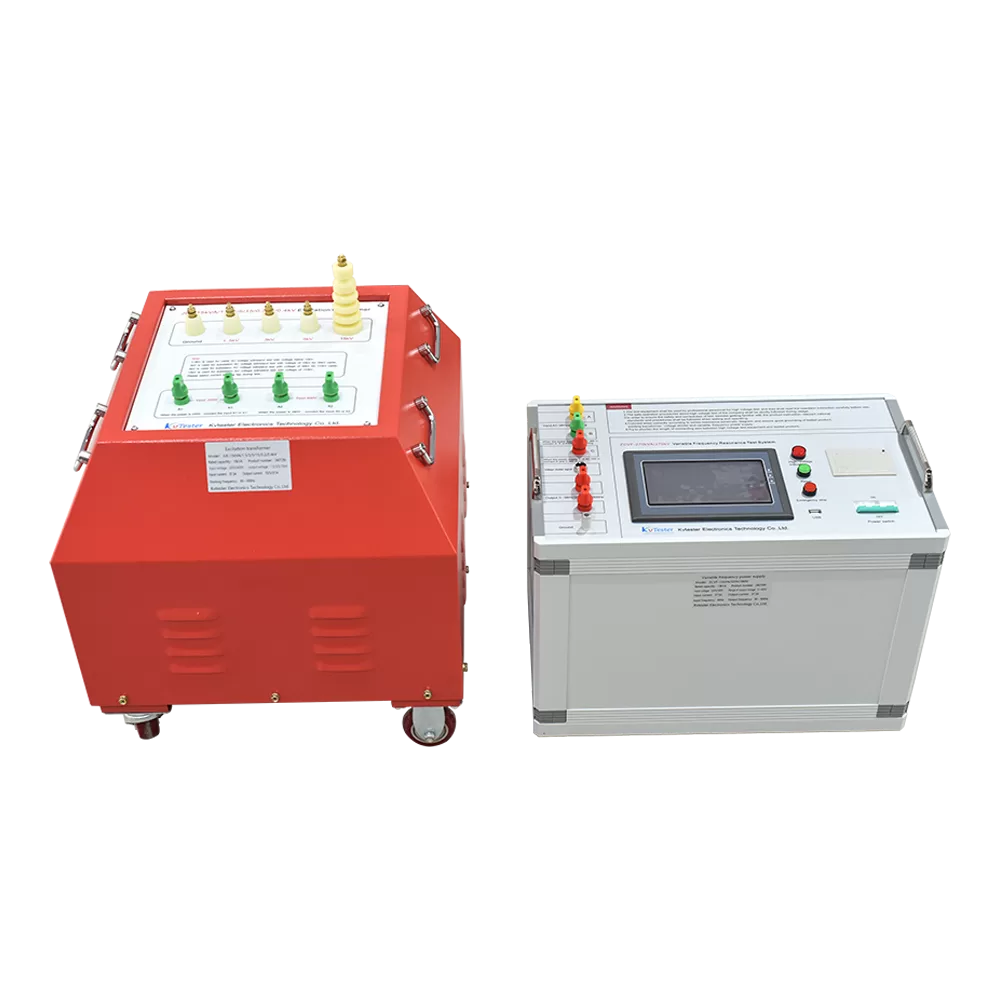 Frequency conversion series resonance withstand voltage test device detail 2