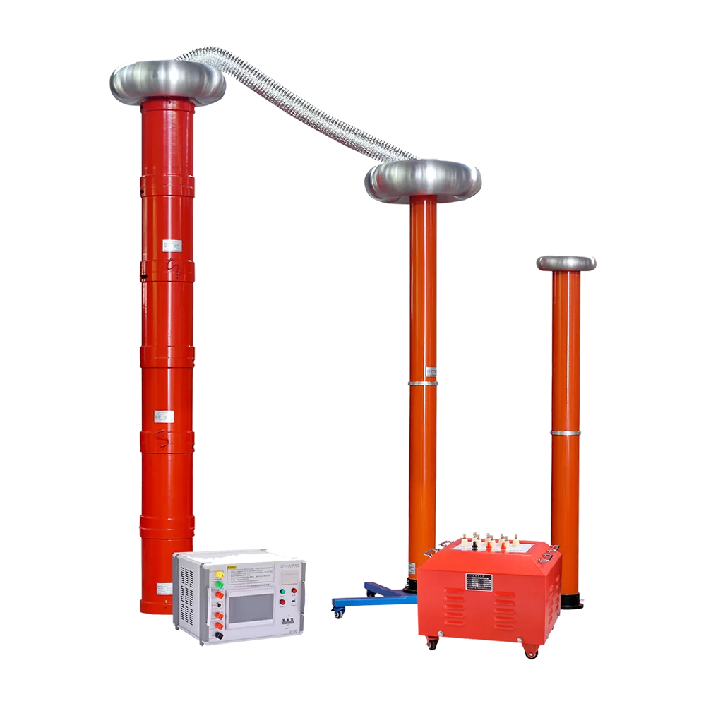 Frequency conversion series resonance withstand voltage test device detail 1