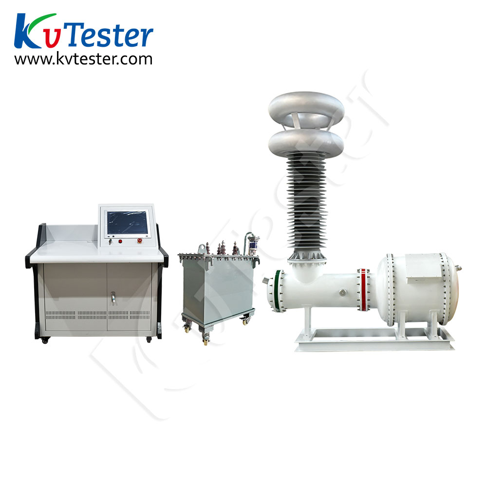 SF6 partial discharge test device